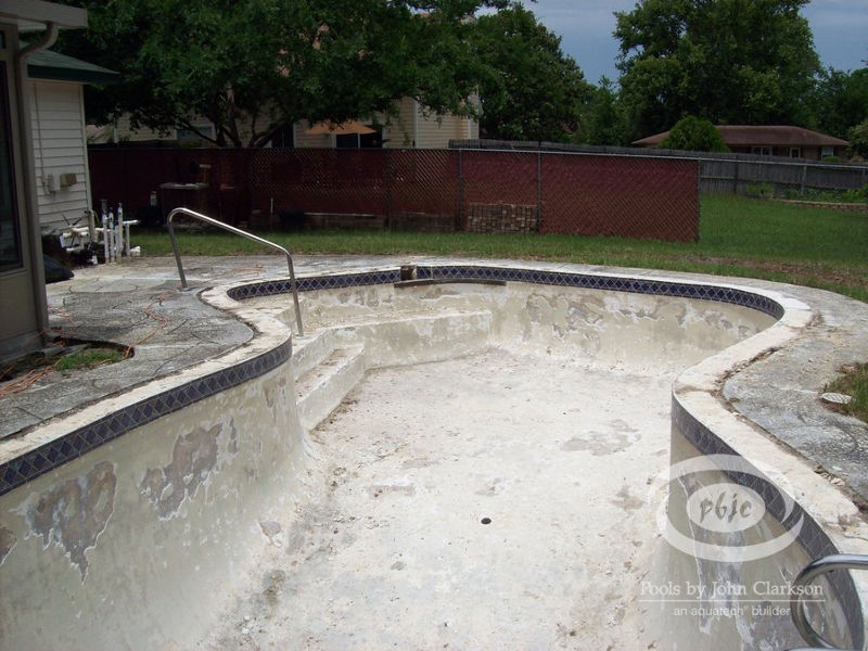 Before Pool Renovation