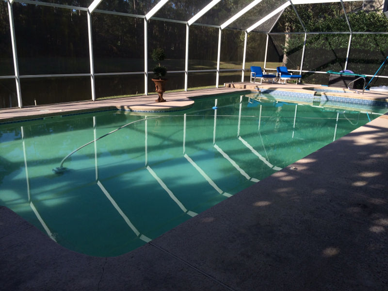 Before Pool Renovation